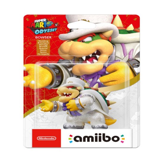 Amiibo super Mario mario peach bowser mariage - Jeux vidéo