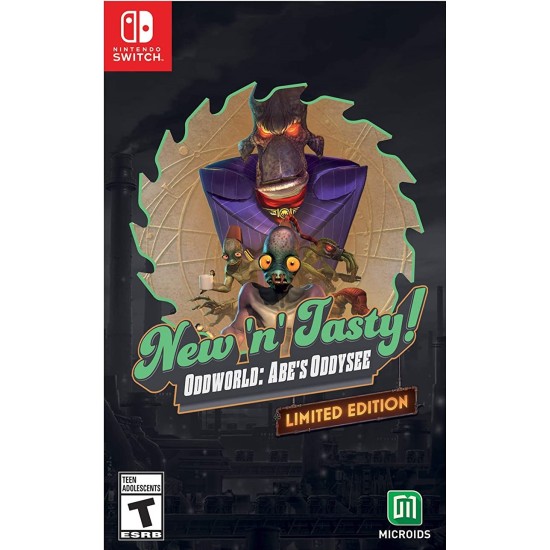 New And Tasty! Oddworld Abes Oddysee Limited Edition
