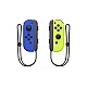 Joy Con Controller Pair Blue L & Neon Yellow R