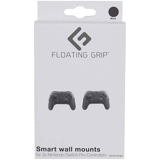 Suport Perete Black Floating Grip Controllere Nintendo Switch