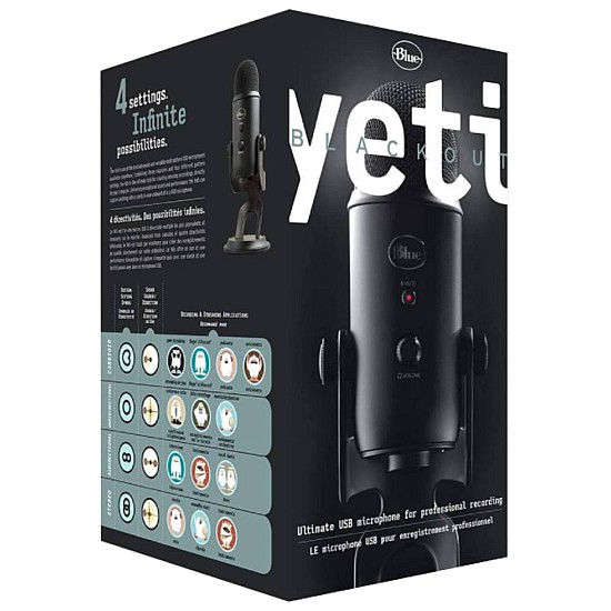 Blue Microphone Yeti Blackout