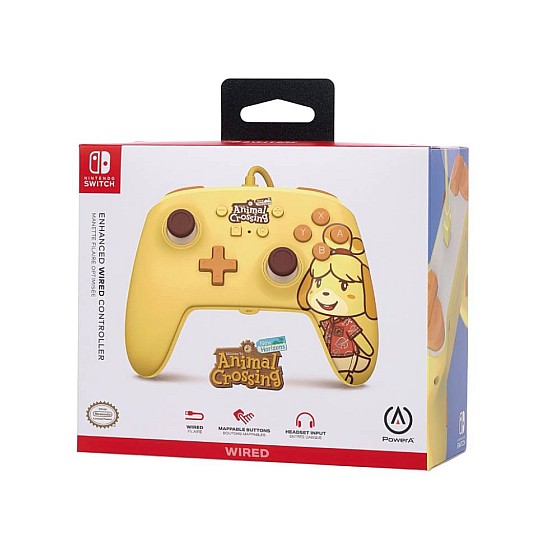 Controller Cu Wire Powera Animal Crossing: Isabelle Nintendo Switch