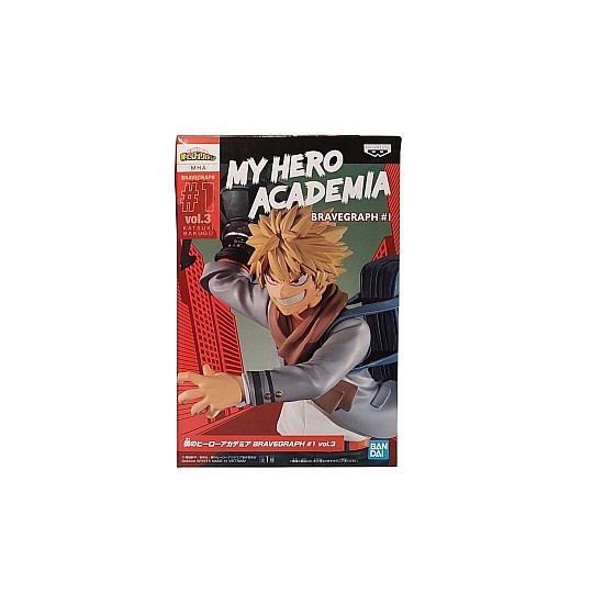 Banpresto Bravegraph My Hero Academia Katsuki Bakugo 12cm