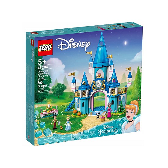 Lego Disney Princess Cinderella And Prince Charmings Castle (43206)