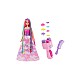 Doll Barbie Dreamtopia Fantasy Hair With Braid And Twist Styling Rainbow Extensions (hnj06)
