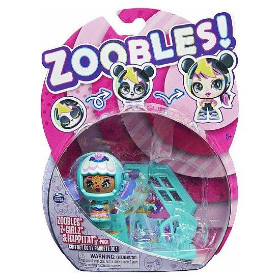 Spin Master Zoobles Z-girlz Happitat Green Fish Girl (20134942)