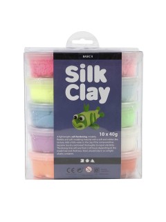 Set Play-Doh Silk Clay Basic Colours (79146)