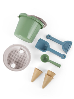 Set Bucket Dantoy Ice Cream Cones Green (4800)