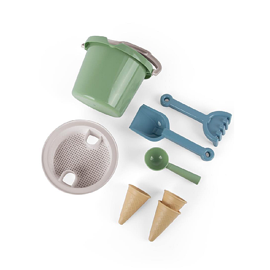 Set Bucket Dantoy Ice Cream Cones Green (4800)