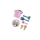 Dantoy - Bucket Set W. Ice Cream Cones - Pink (4801)