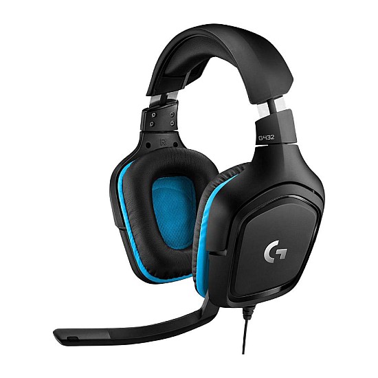 Headphones Logitech G432 7.1 Surround Sound Wired - Pc