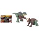 Jurassic World Fierce Changers Massive Stretch Giganotosaurus Nasutoceratops (hpd34)