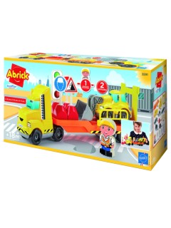 Abrick Truck With Excavator & Accessories (i-3291)