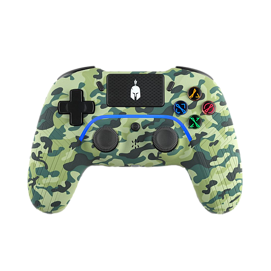 Controller Spartan Gear Aspis 4 Wired Wireless Green Camo