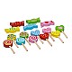Set Small Wood Sweets (l40010)
