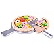 Set Small Wood Homemade Pizza (l40153)