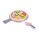 Set Small Wood Homemade Pizza (l40153)