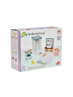 Set Tender Leaf Dollshouse Furniture & Bathroom (tl8151)