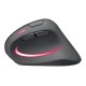Mouse Speedlink Piavi Pro Illuminated Rechargeable Vertical Ergonomic Wireless Rubber-black
