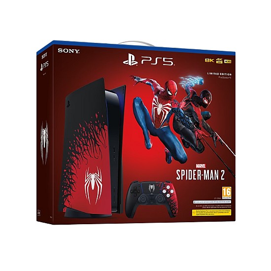Consola Sony Playstation 5 825gb + Spider-man 2 Limited Edition (bundle)