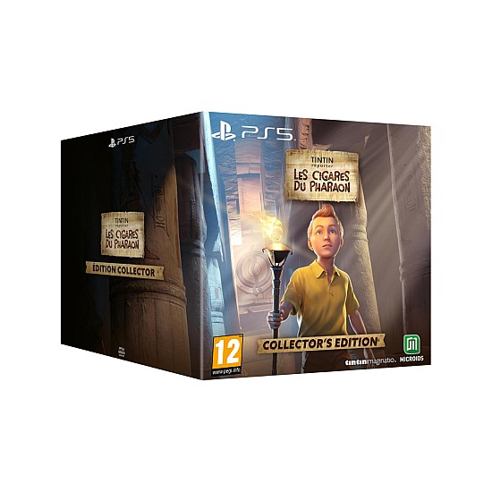 Tintin Reporter Cigars Of The Pharaoh Collectors Edition