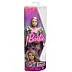 Doll Barbie Fashionistas Down Syndrome Wearing Floral Dress (hjt05)
