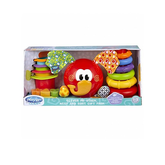 Playgro Clever Me Stack Sort & Nest (14088282)