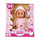 Doll Bayer Wirest Word Baby Soft Pink 38cm (93824aa)
