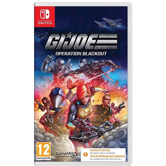 Gi Joe Operation Blackout (code In A Box)