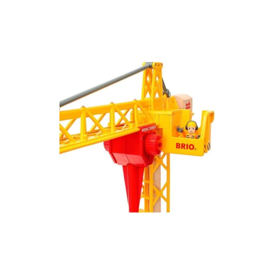 Set Brio Construction Crane With Lights (33835)