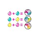 Set So Slime Tie Dye Slime Kit 3 Asst (1149)