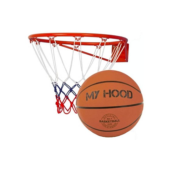 Ball My Hood Basketball And Ring (304001)