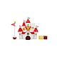 Super Mario Mushroom Kingdom Castle Playset (58541-4l)