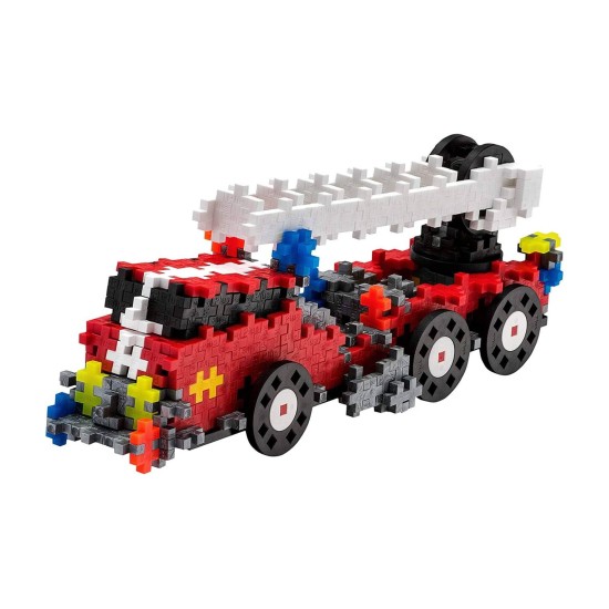 Plus-Plus Go - Vigili Del Fuoco E Soccorso (set 7009) – Mattoncini Da Costruzione Per Bambini - 3