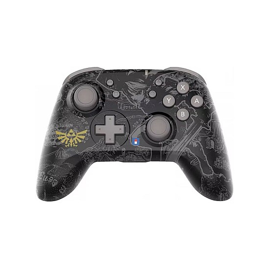 Controller Hori Pad Wireless Zelda Black & Grey - Nintendo Switch