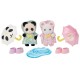 Sylvanian Families Kindergarten Friends Rainy Day Duo 5748