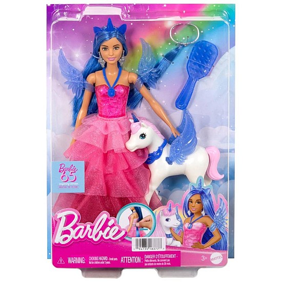 Barbie 65 Inspiring Stories A Touch Of Magic Doll Unicorn (hrr16)