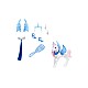 Barbie 65 Inspiring Stories A Touch Of Magic Doll Unicorn (hrr16)