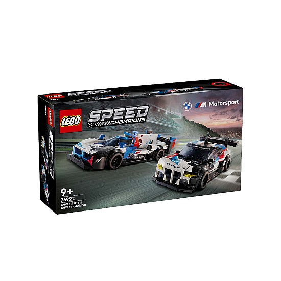 Lego Speed Champions Bmw M4 Gt3 Bmw M Hybrid V8 Race Cars (76922)