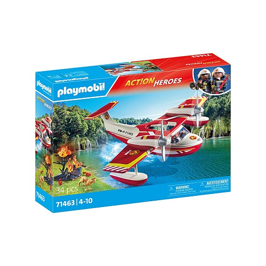 Playmobil Firefighting Sea Plane With Extinguishing Function (71463)