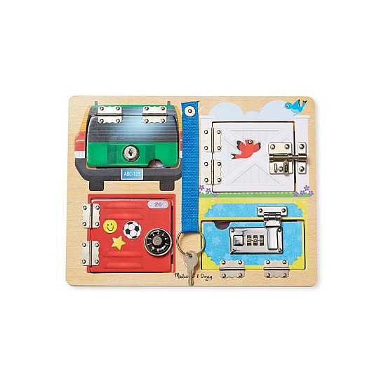 Melissa & Doug Lock & Latch Board (19540