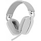 Headphones Logitech Zone Vibe 100 Lightweight Wireless Over Ear Noise Canceling Microphone Off White