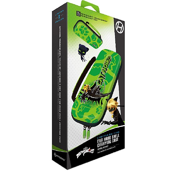 Hard Case Hyperkin Official Miraculous Cat Noir (switch/oled/lite)