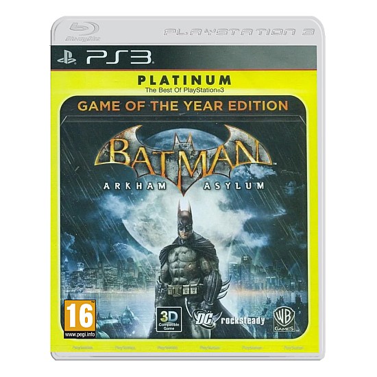 Batman Arkham Asylum Goty Platinum