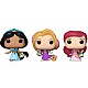 3 Pack Carrot Pocket Pop Princess Jasmine Rapunzel Ariel