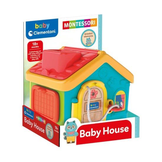 As Baby Clementoni Montesorri Baby House (1000-17857)