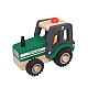 Magni Wooden Tractor With Rubber Wheels (3895)