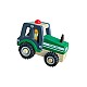 Magni Wooden Tractor With Rubber Wheels (3895)