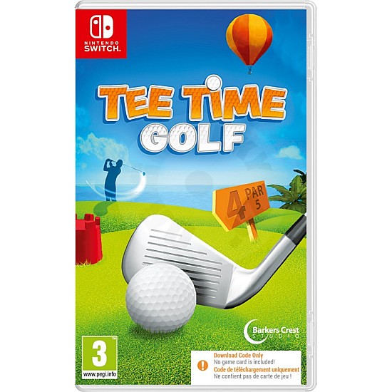 Tee Time Golf Code In Box