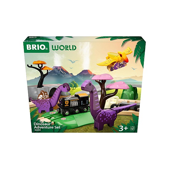 Brio Train Set With Dinosaurs (36094)